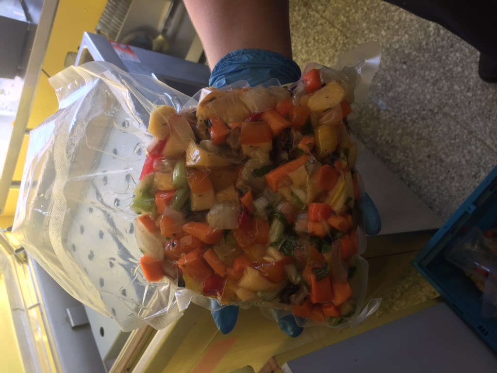 Projet de vente de surplus de fruits et légumes dans la région