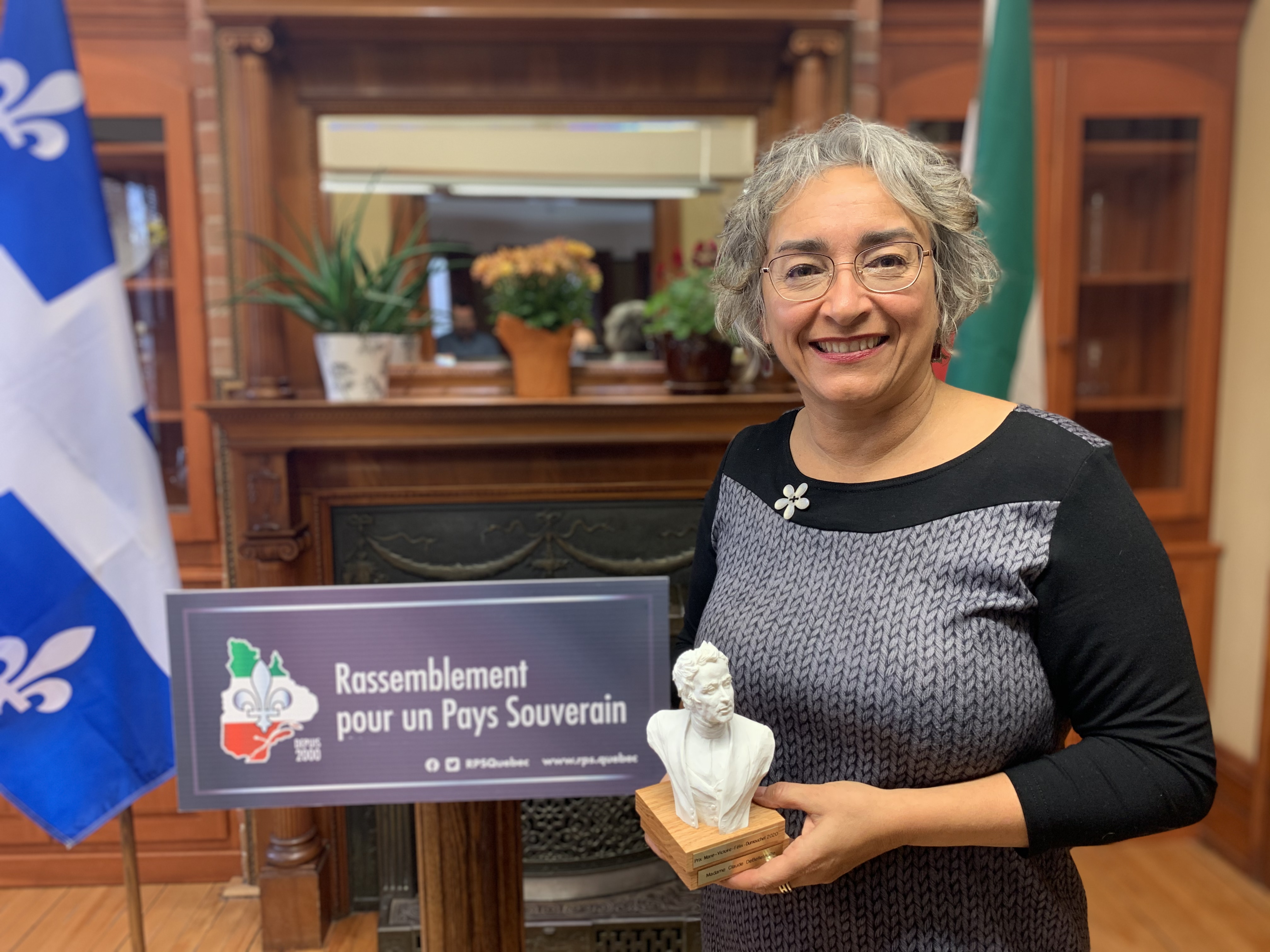 L’engagement souverainiste de Claude DeBellefeuille souligné