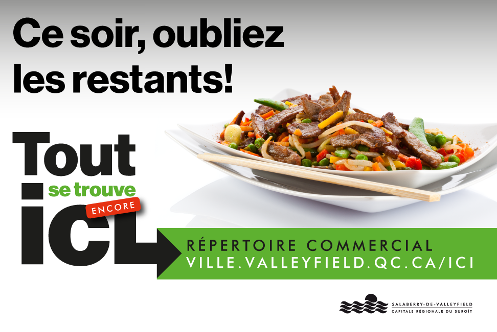 Valleyfield met à jour son répertoire et sa carte interactive des commerces ouverts