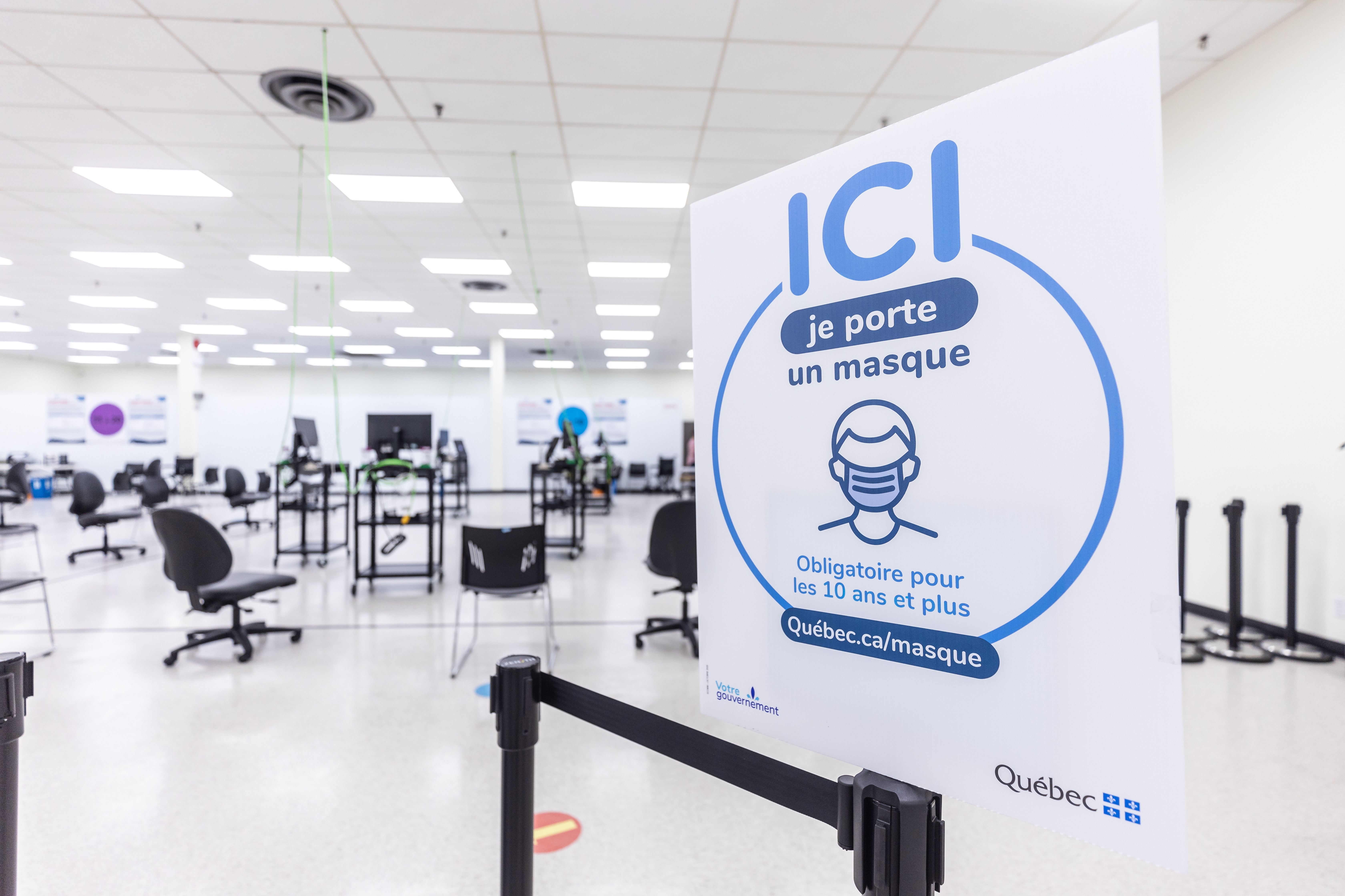 VIDÉO -Vaccination à Valleyfield: Un rythme potentiel de 1400 vaccins par jour