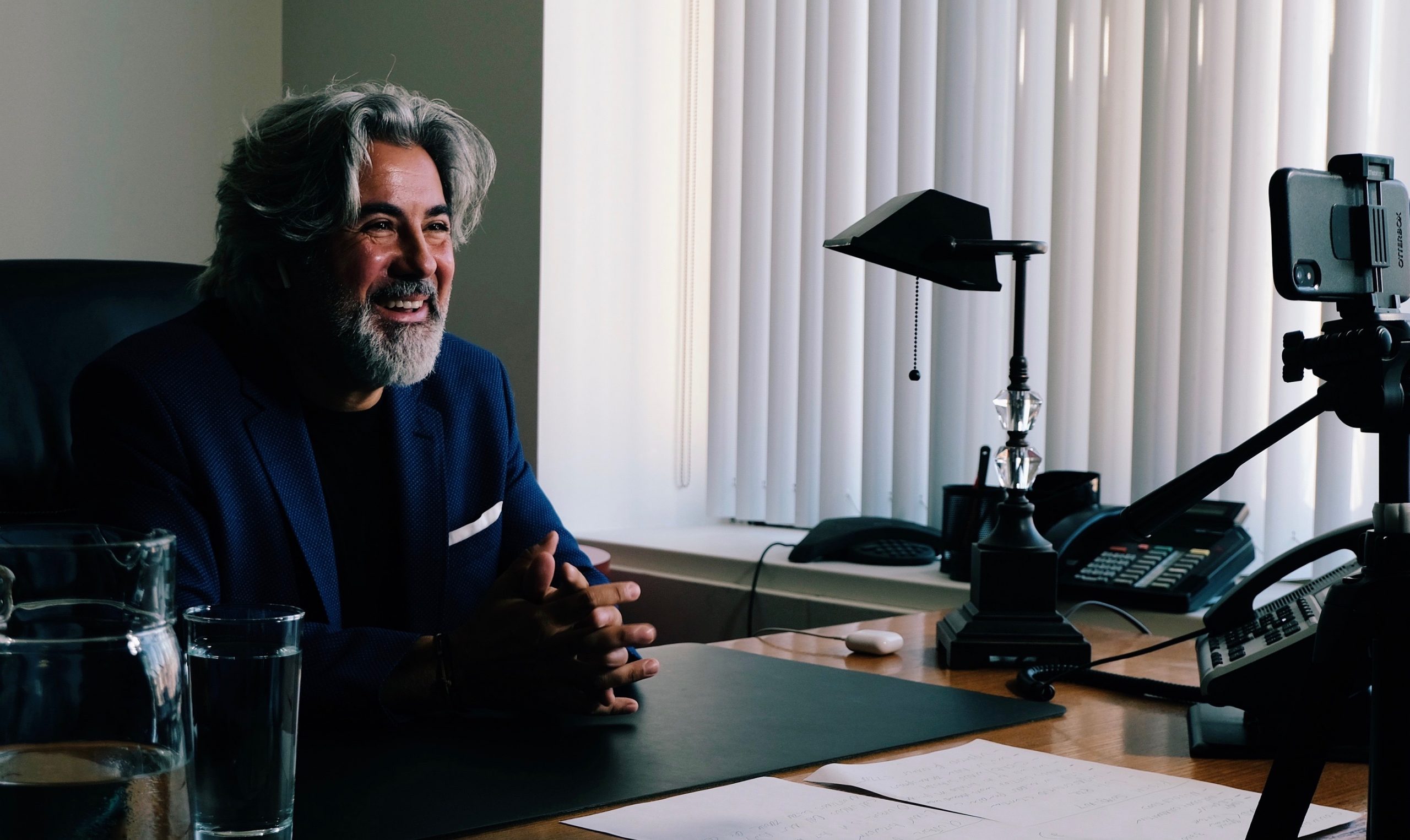 Pablo Robriguez discute avec Culture Montérégie