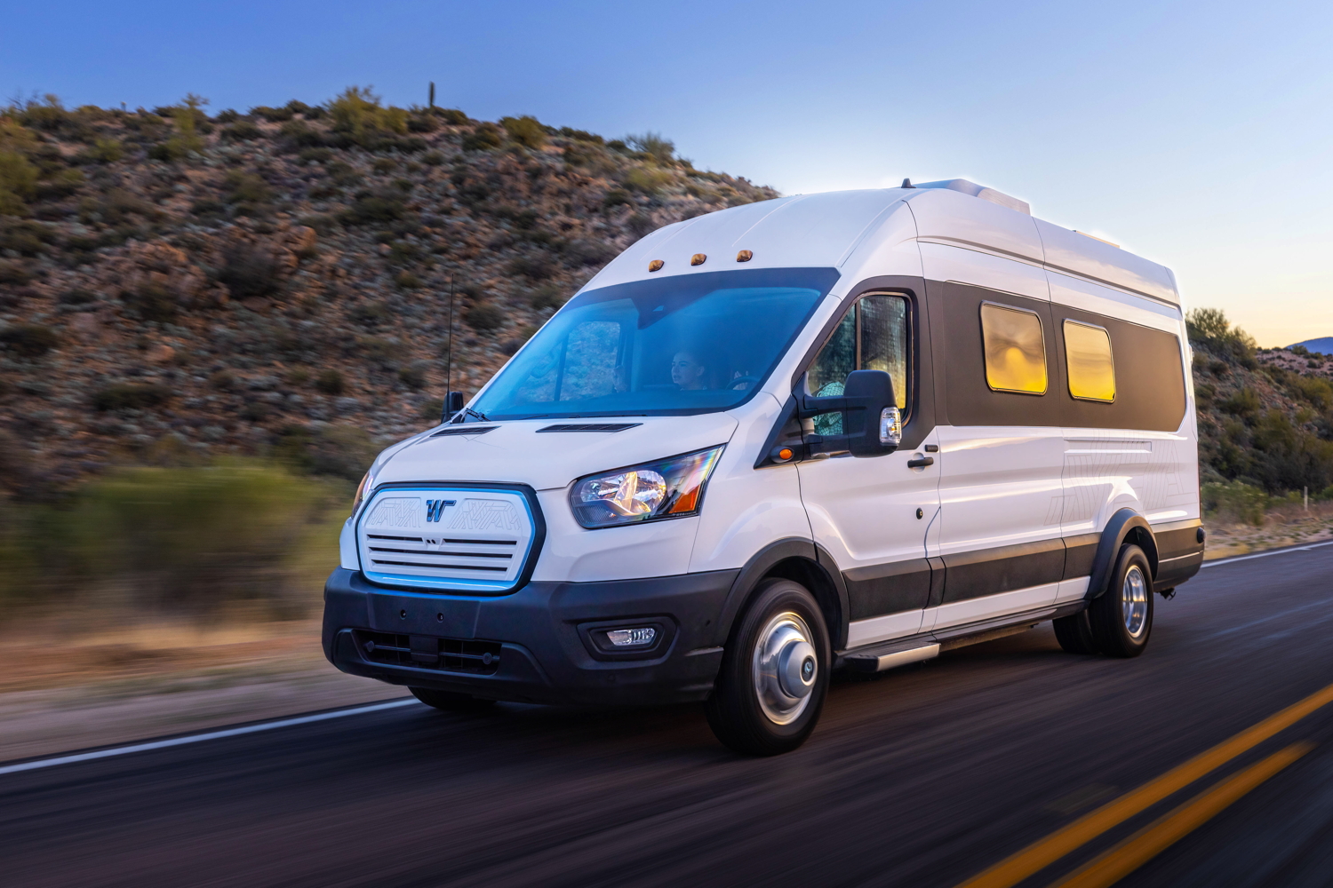 Le Winnebago e-RV, le concept électrique pour les petites escapades