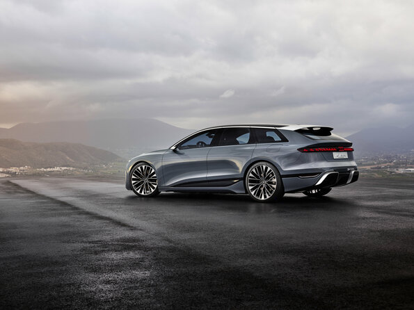 Un magnifique concept e-tron A6 Avant chez Audi