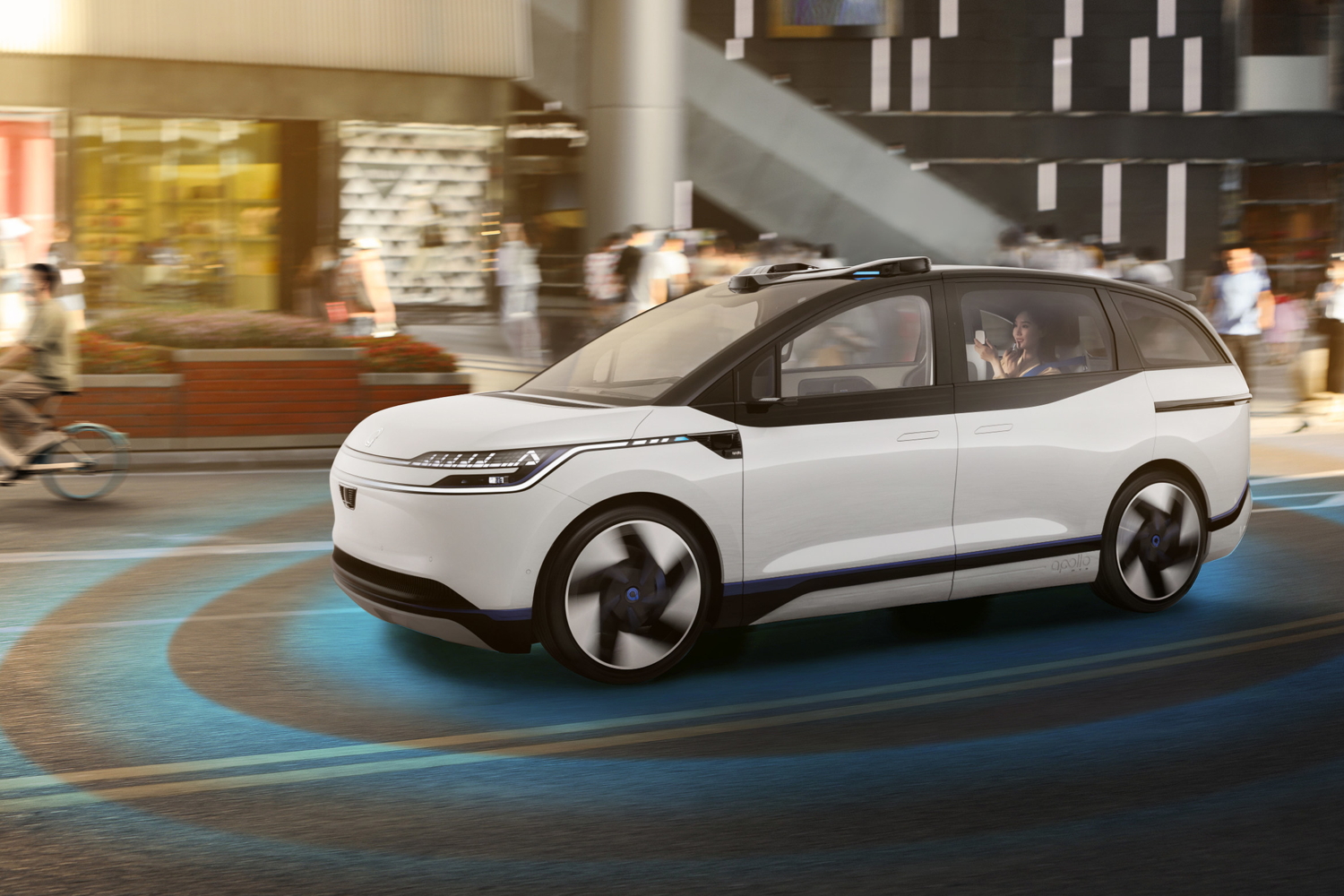 Baidu RT6, le robotaxi au volant amovible