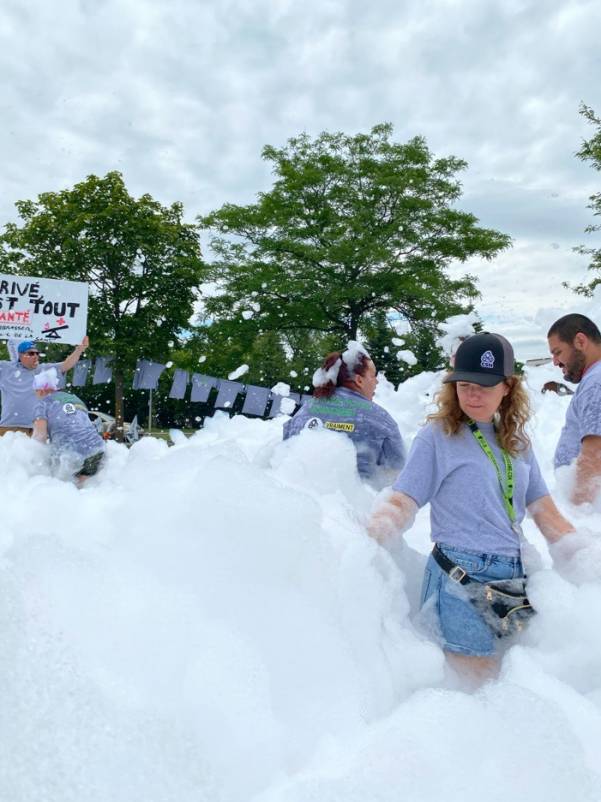 Quand tu n’as pas de tracteur à gazon