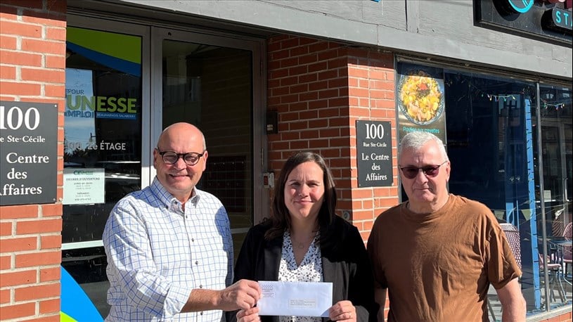 Plus de 450 000 $ pour le Carrefour Jeunesse-Emploi