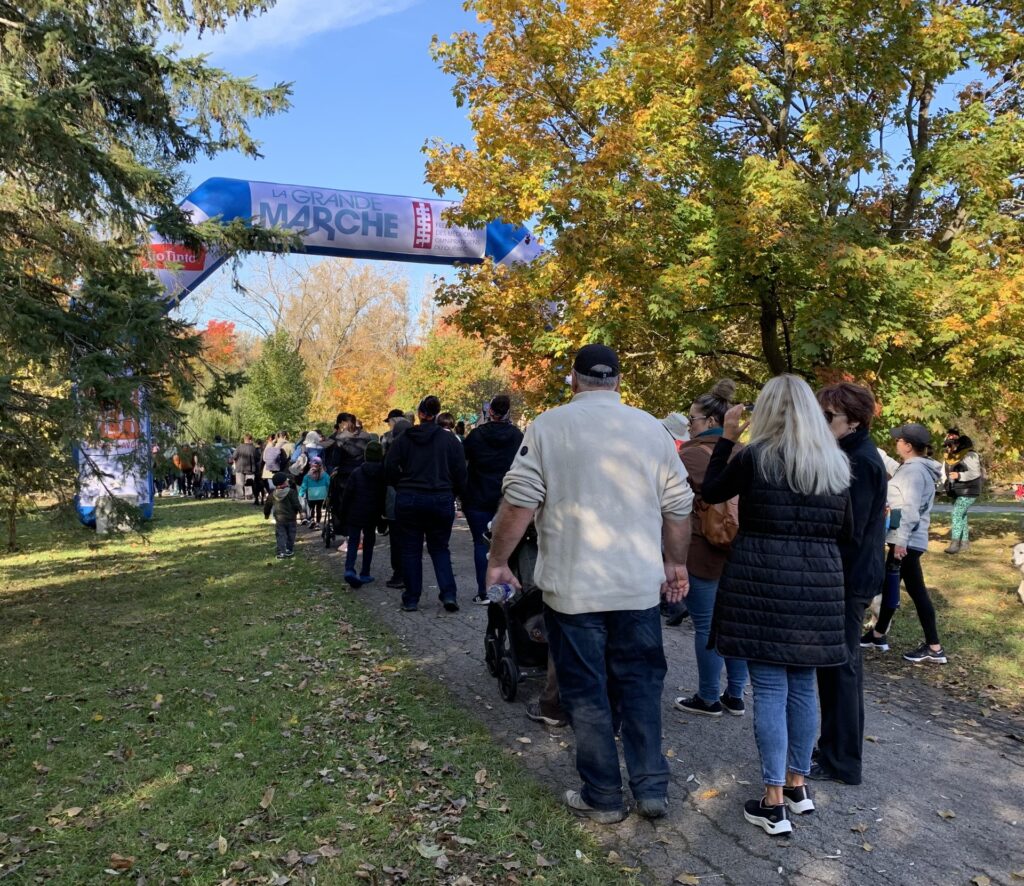 Retour de la Grande Marche le 19 octobre