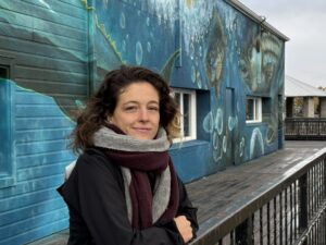 Un hommage à l&rsquo;eau sur le mur du Club nautique