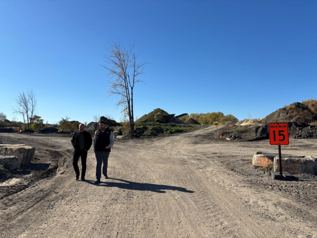 Ancienne carrière de Melocheville: parc éco-industriel projeté
