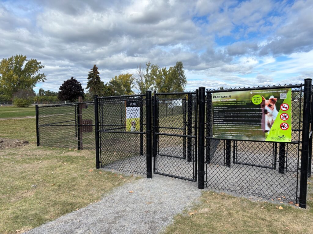 Beauharnois : le parc à chien rouvert