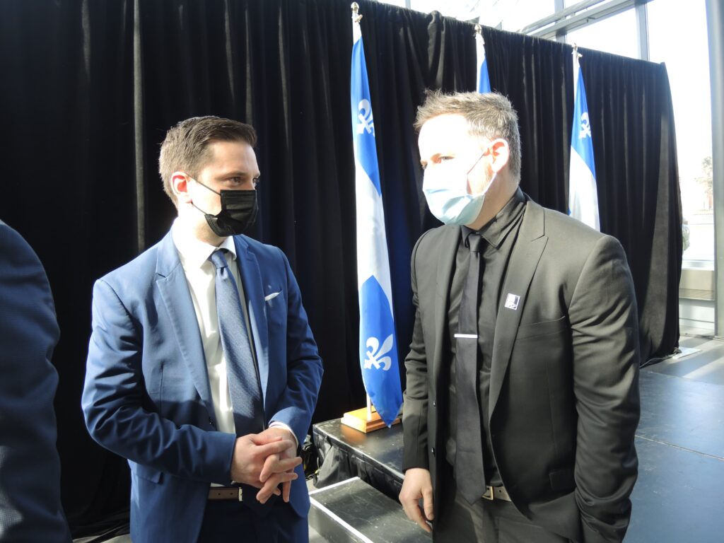 Ministre de la justice et le juge Gagnon