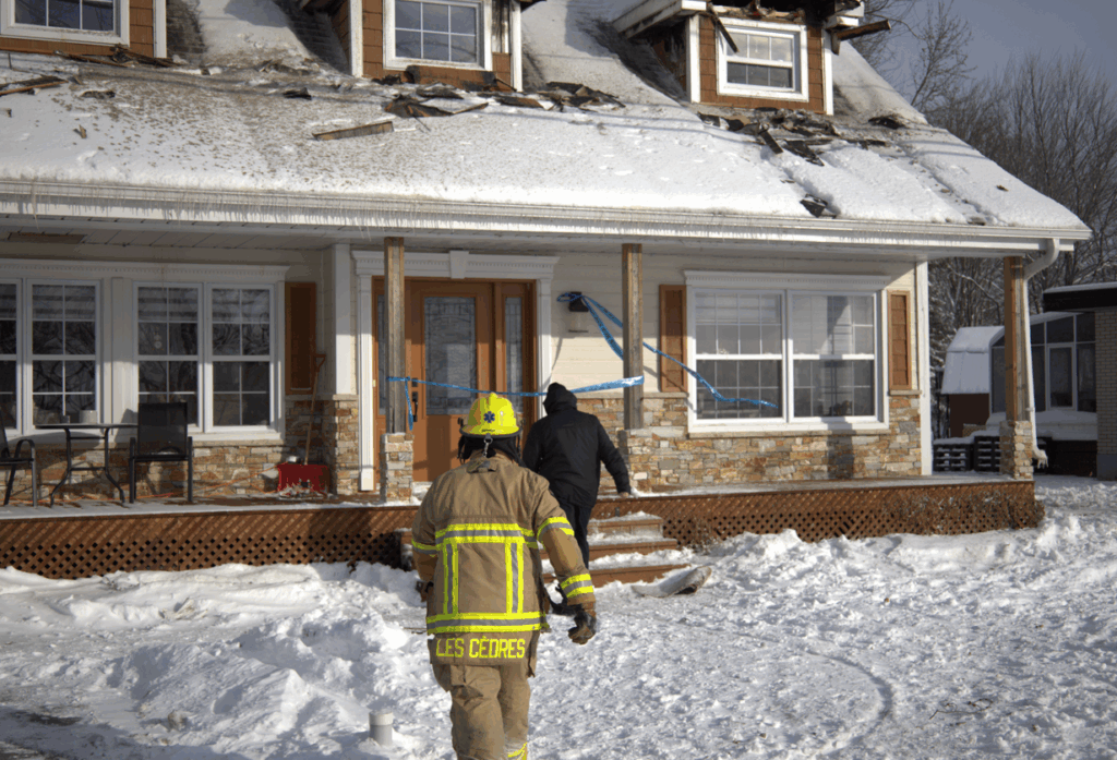 Feu Les Cèdres 11 décembre 2025