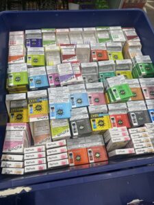 35 000$ de vapoteuses illégales saisies