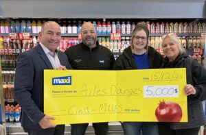 Don de 5000 $ pour Ailes d&rsquo;Anges