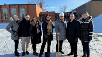 Une école temporaire prend forme à Salaberry-de-Valleyfield