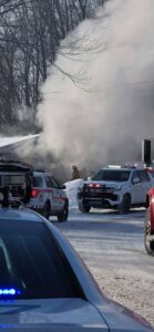 Feu de garage à Beauharnois