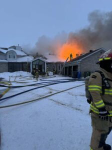 L’ancien Hôtel Bélair endommagé par un incendie