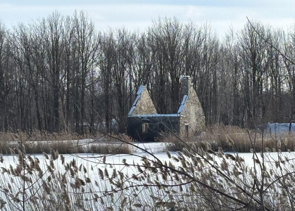 Une maison en ruines