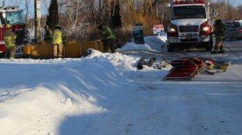 Une résidence de la rue Léger rasée par un incendie