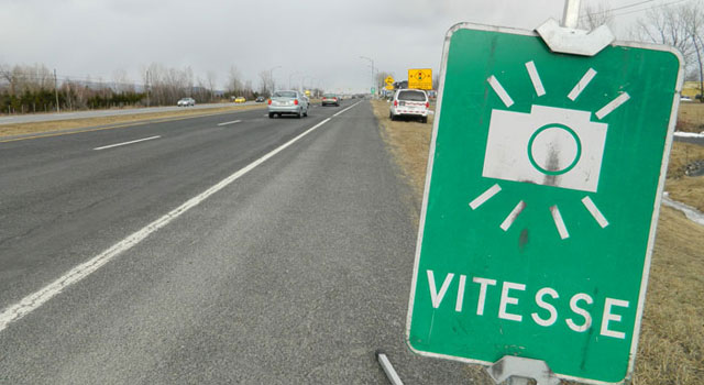 Capté à 162 km/h sur le pont Mgr-Langlois