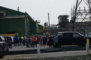 Possible fuite de gaz chez CEZinc