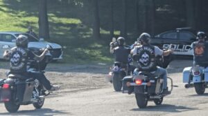 Mercier: opération de visibilité policière lors d’un rassemblement de motards