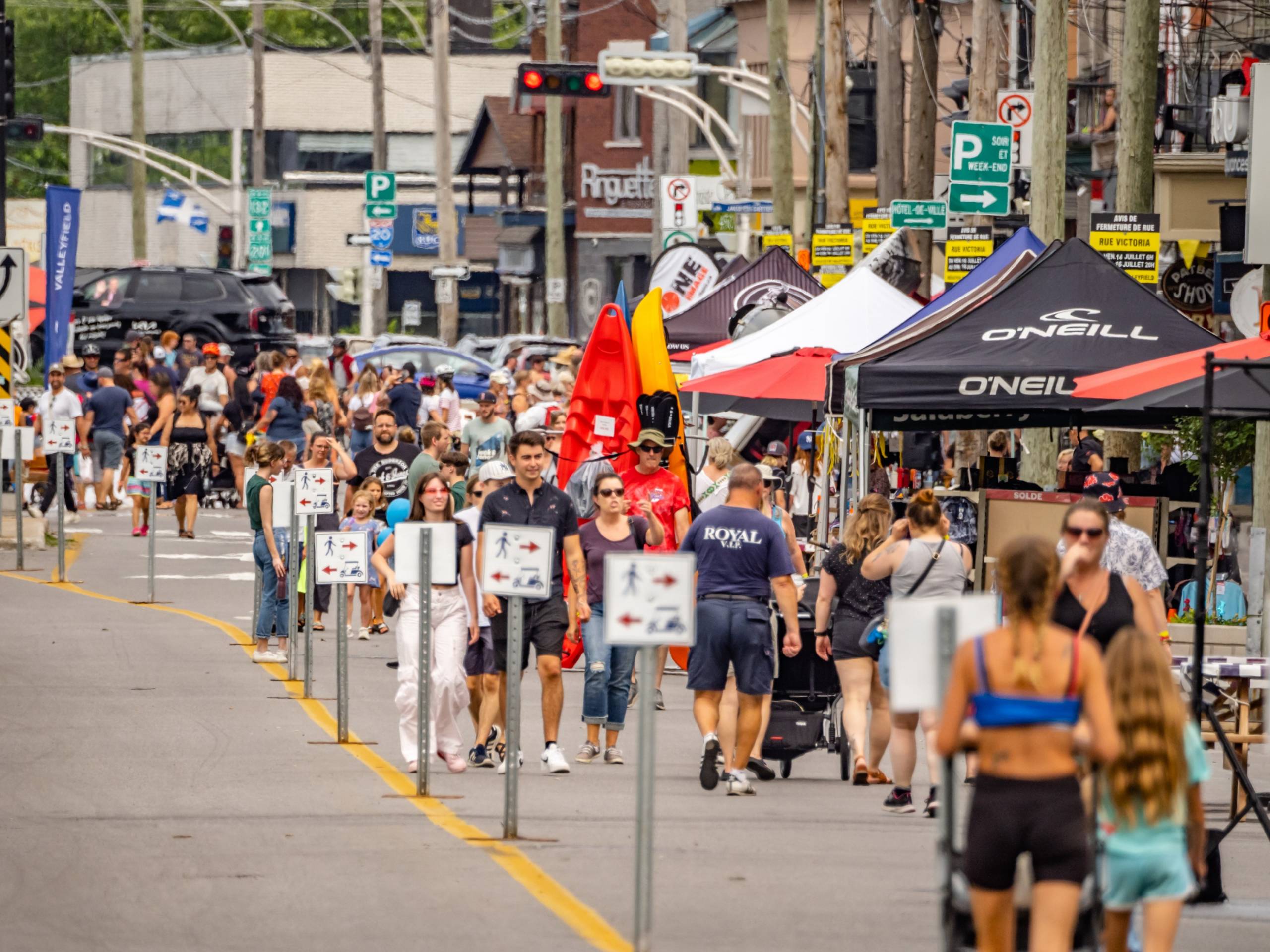 Fermetures de rues et détour à prévoir au centre-ville