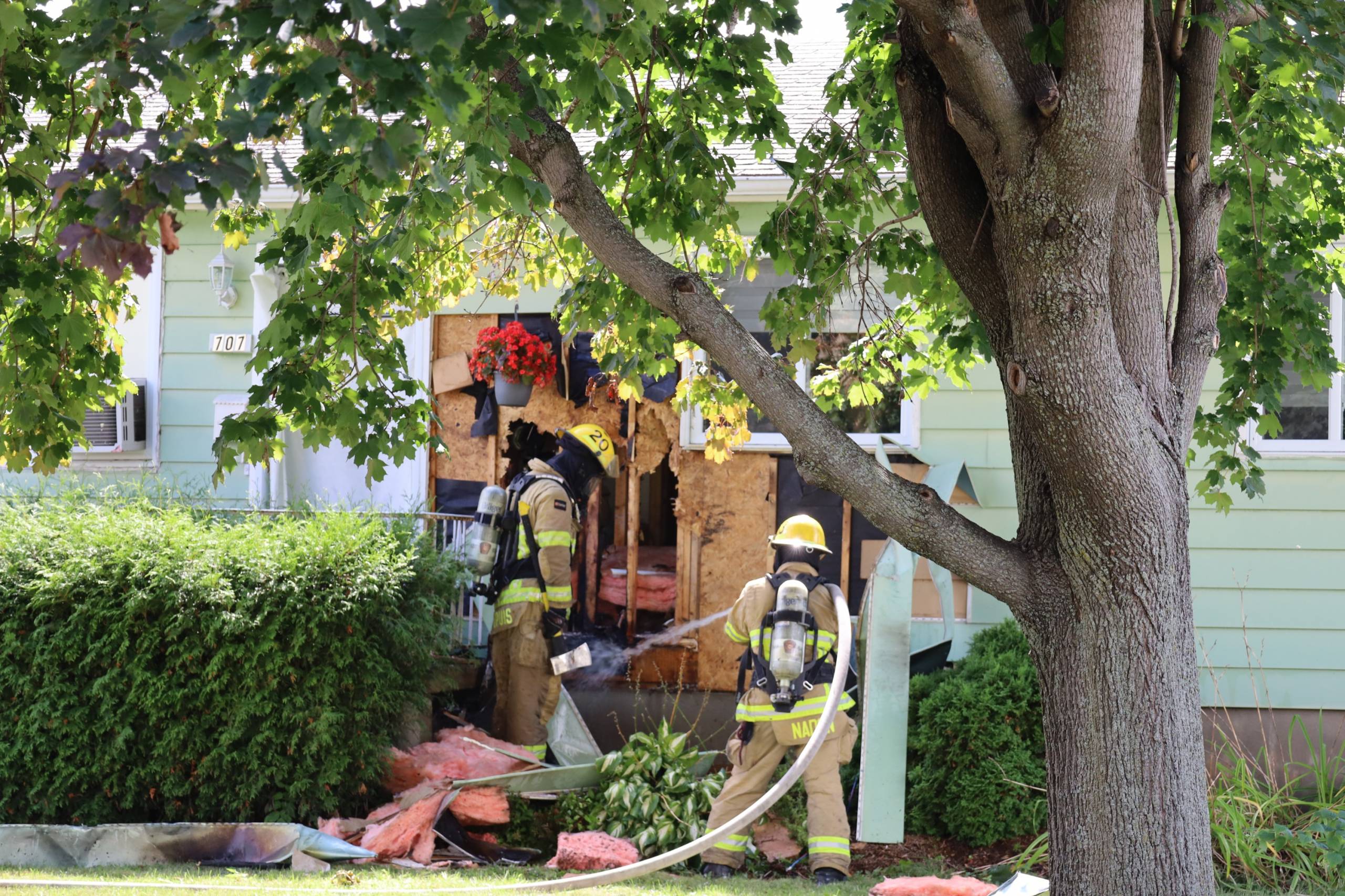 Un incendie cause d’importants dommages