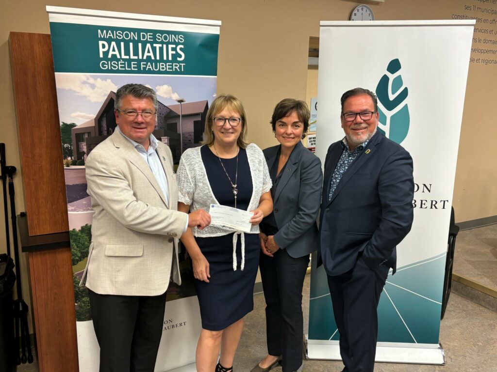 À 6 M$ de la construction de la maison de soins palliatifs Gisèle-Faubert