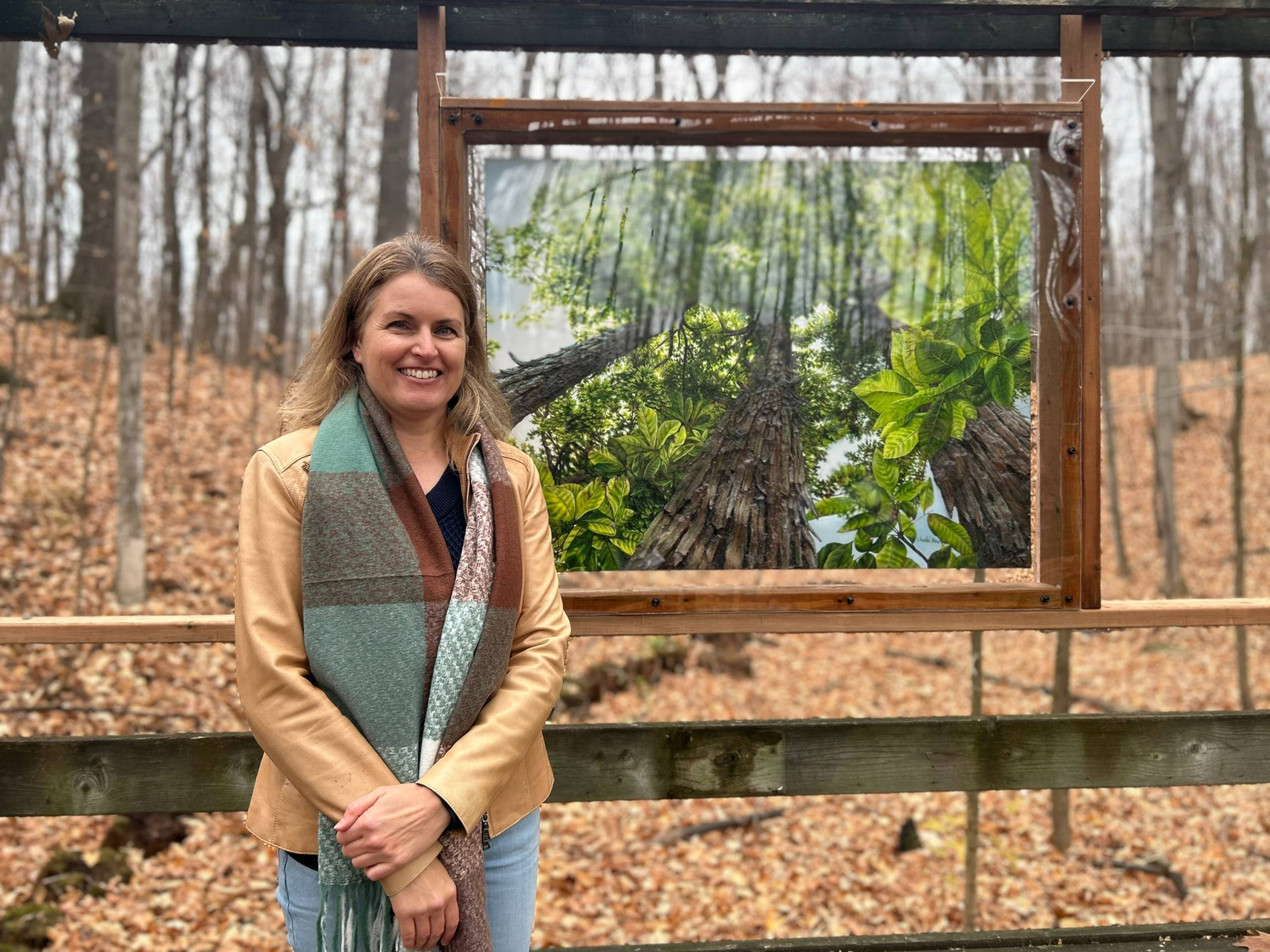 La nature de la région au cœur d’une œuvre d’art