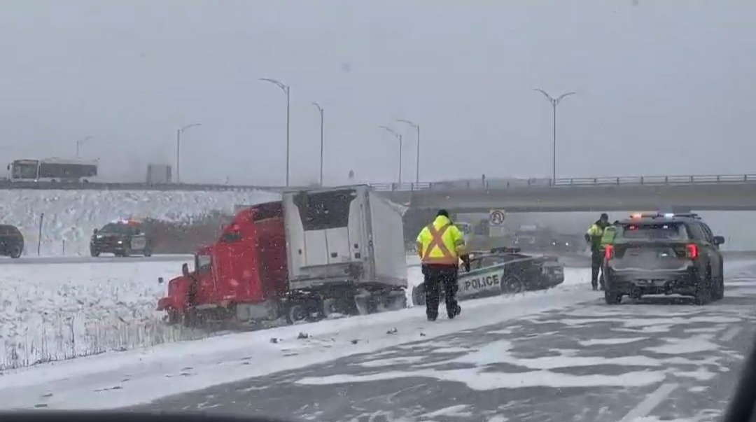 Fermeture de l’A-30 à Châteauguay et autres sorties de route
