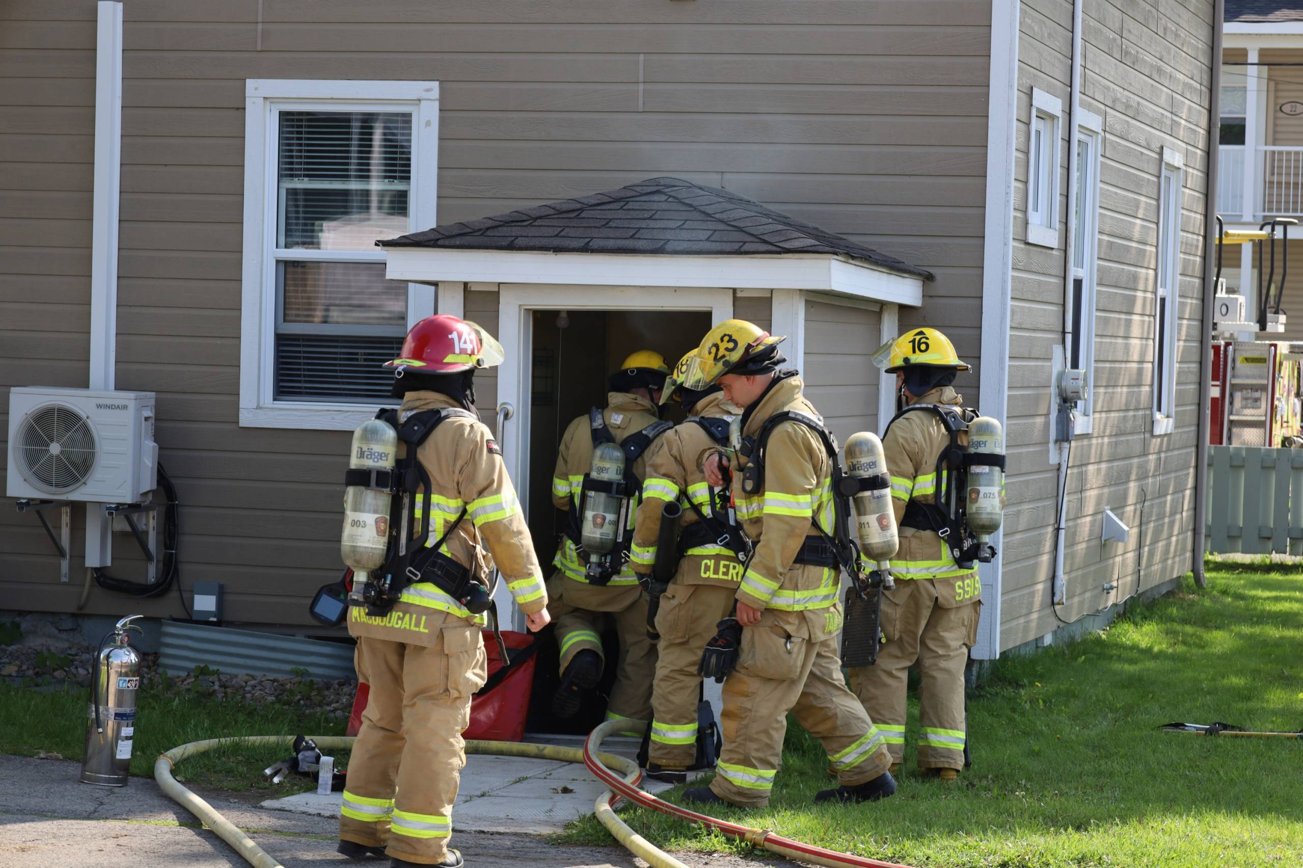 Incendie dans un sous-sol à Valleyfield