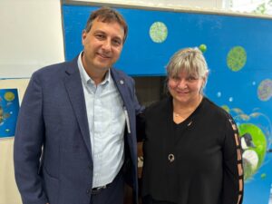 Lucie Hamel immortalisée à Les Coteaux