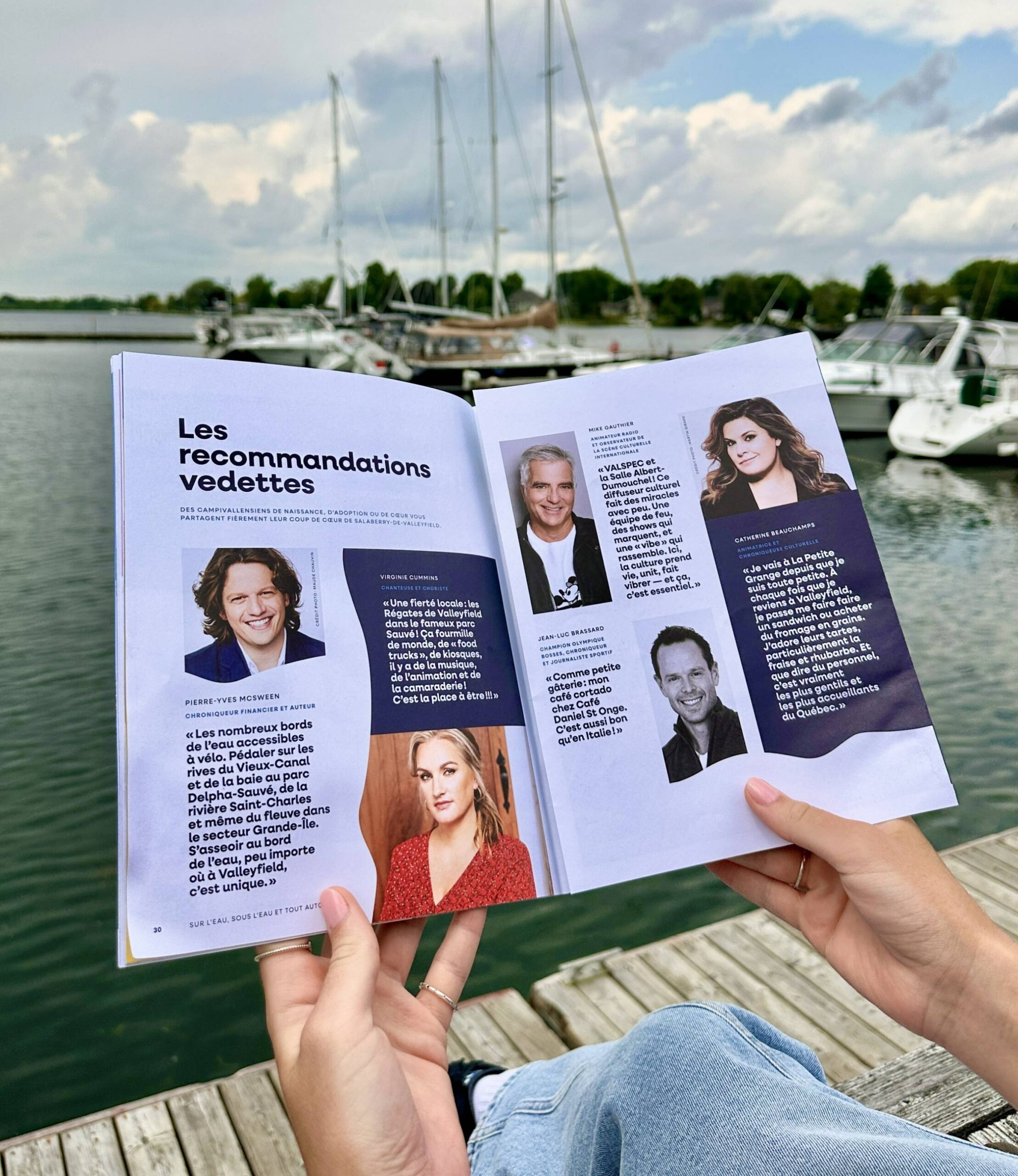 Nos vedettes locales et leur coup de coeur