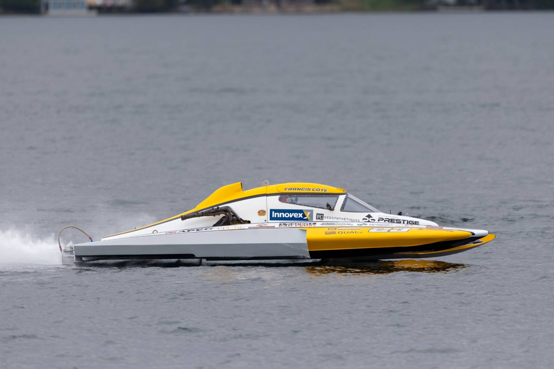 Francis Côté : le rêve se concrétise au volant du H-23 Yellow Torpedo