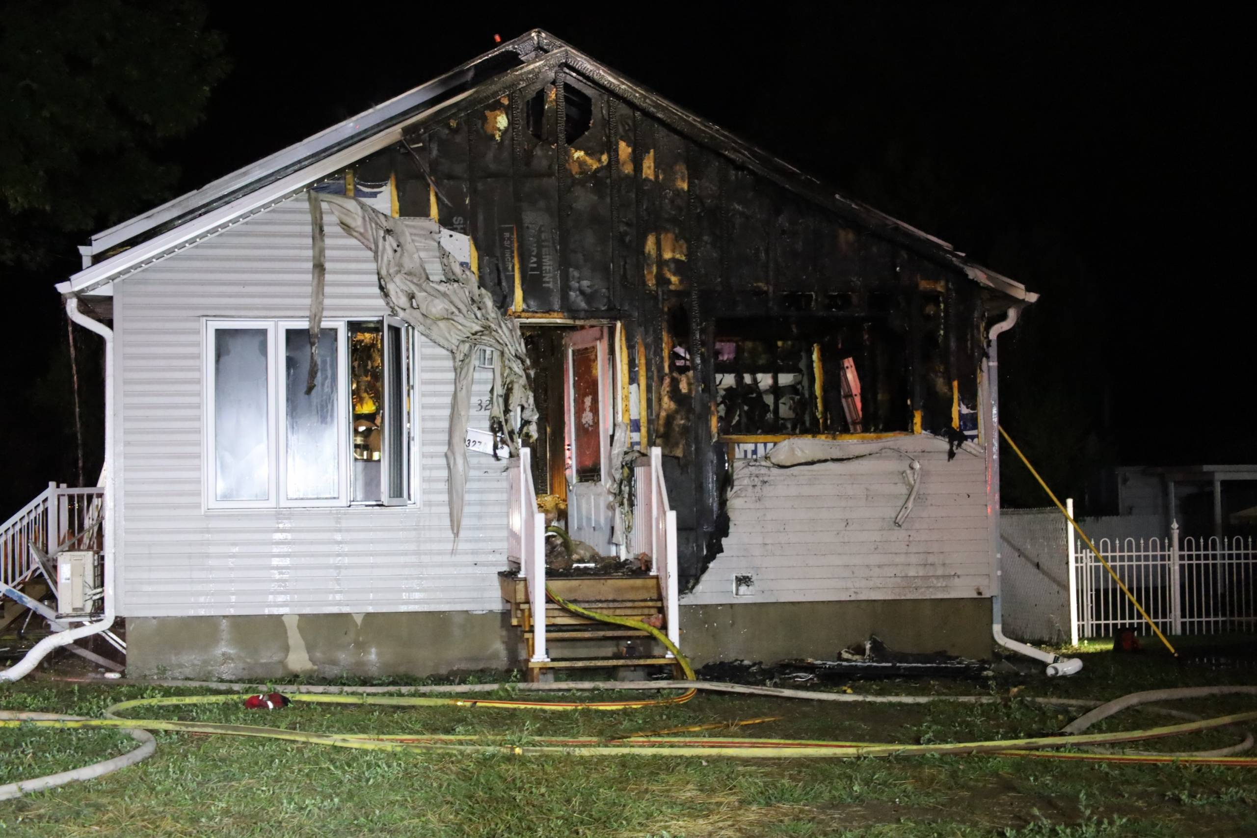 Enquête entourant un incendie rue Ellice