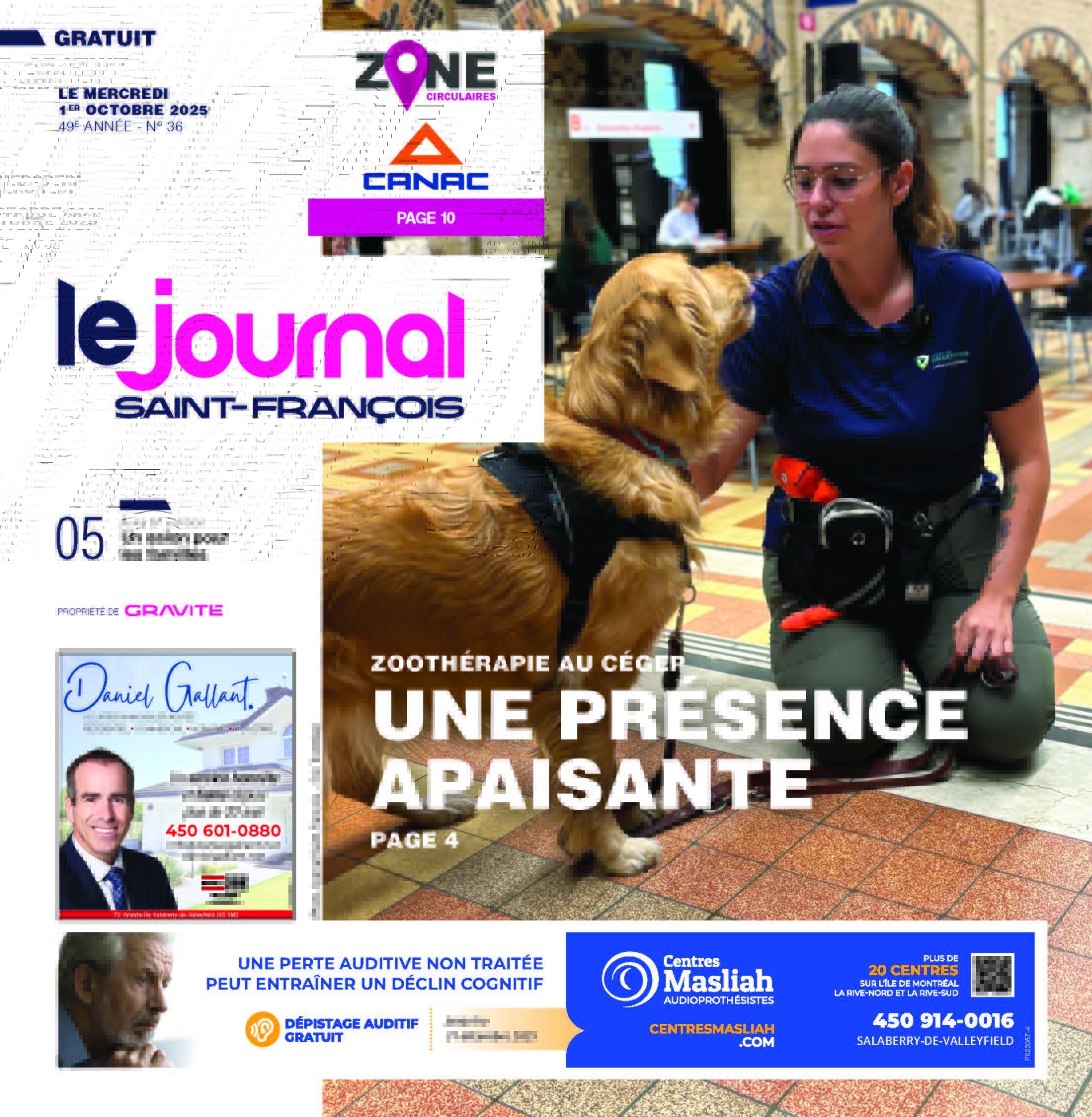 Journal Le Saint-François – 1er octobre 2025