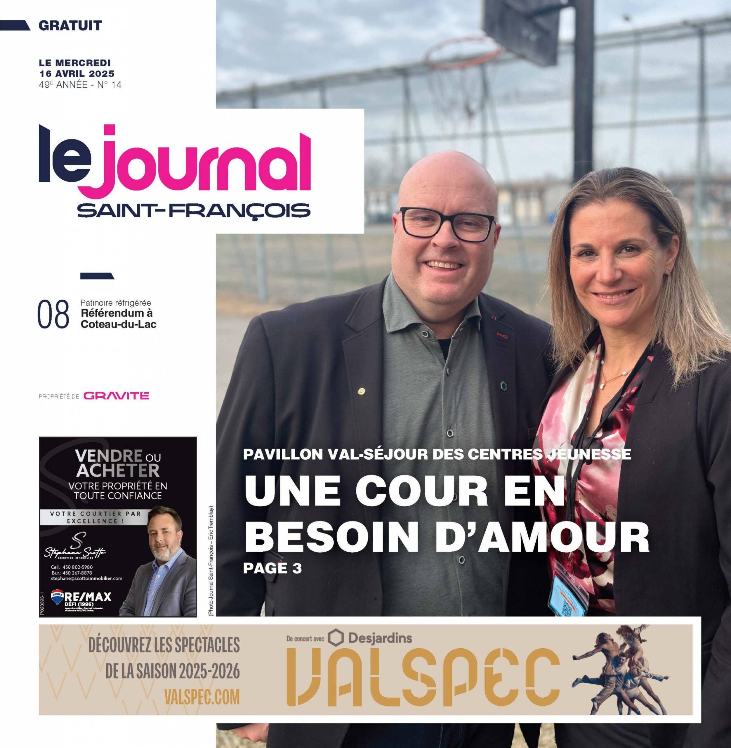 Journal Le Saint-François – 16 avril 2025