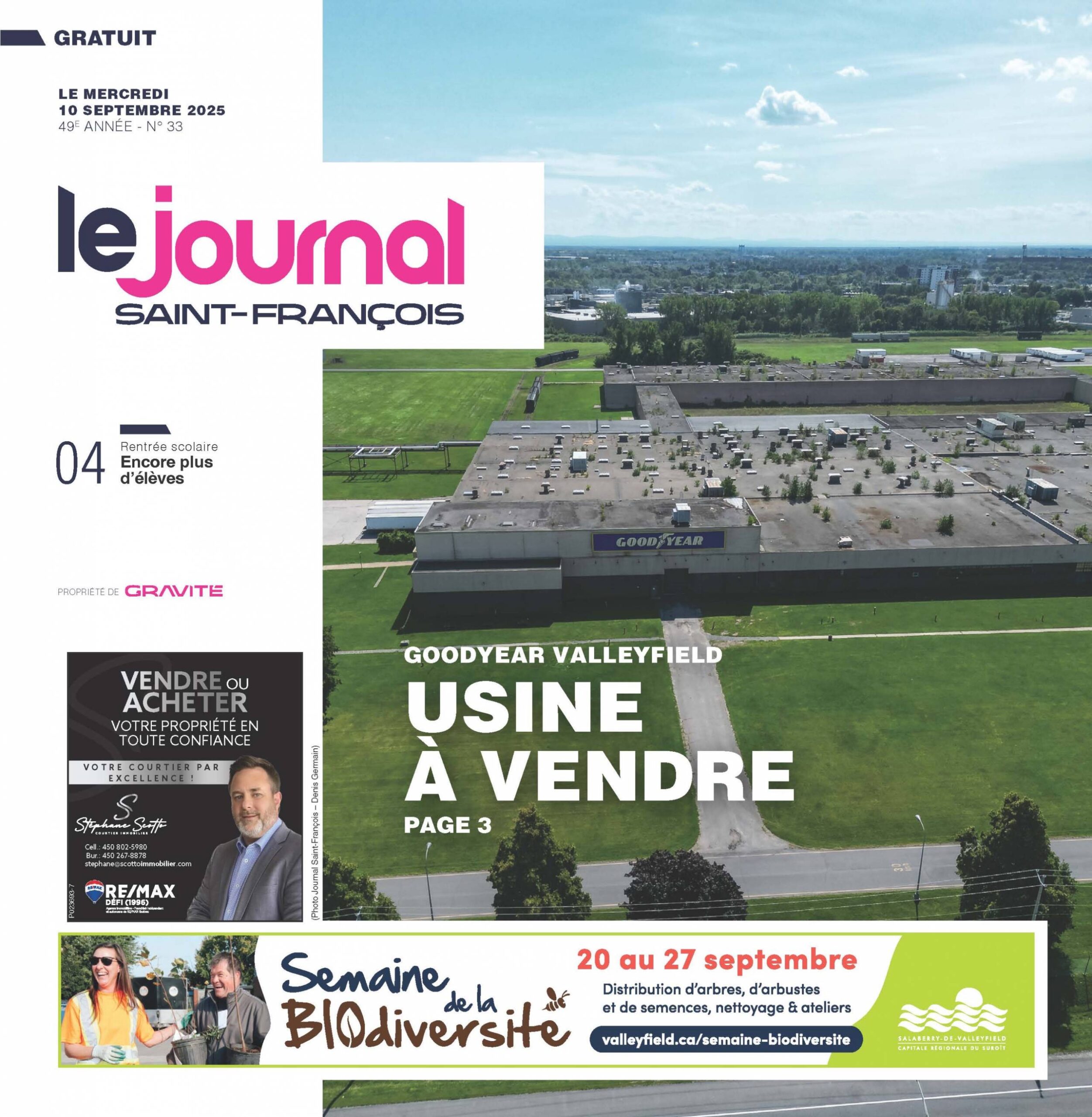 Journal Le Saint-François – 10 septembre 2025