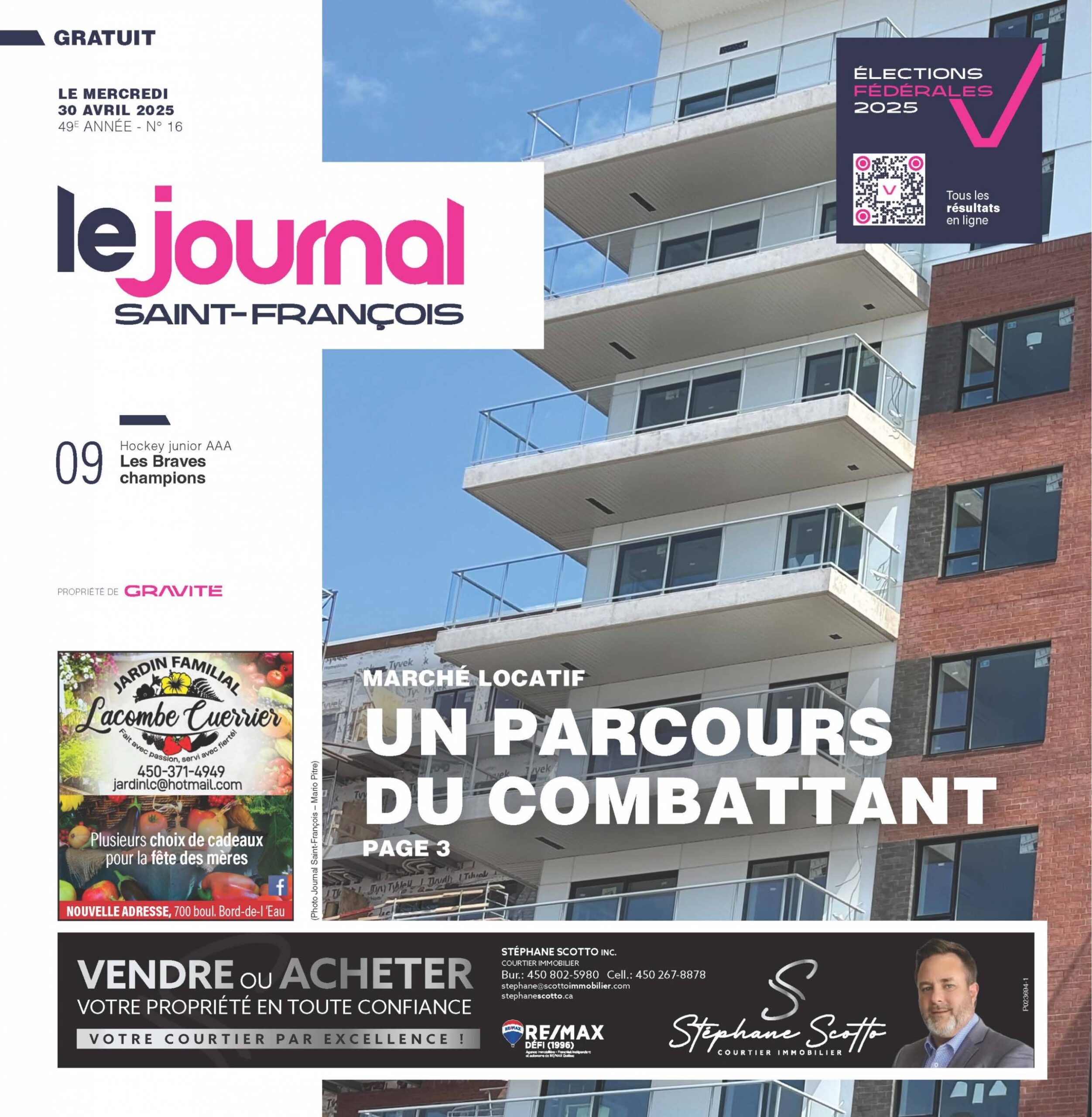 Journal Le Saint-François – 30 avril 2025