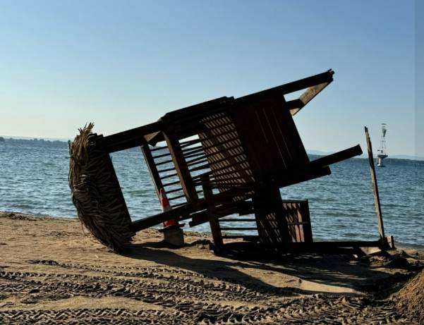 La météo force la fermeture hâtive de la plage de Saint-Zotique