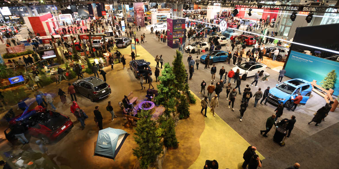 Les véhicules anciens du Salon de l’auto de New York