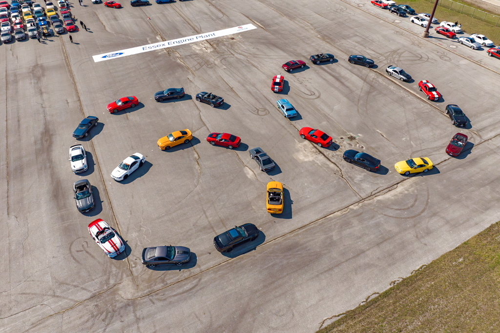 On célèbre les 60 ans de la Ford Mustang un peu partout sur la planète