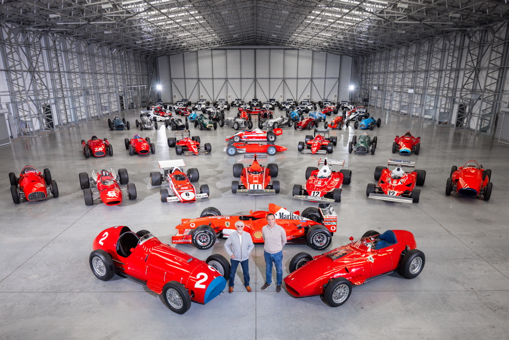 Image illustrant l'article: Bernie Ecclestone vend son imposante collection de monoplaces de GP et de F1