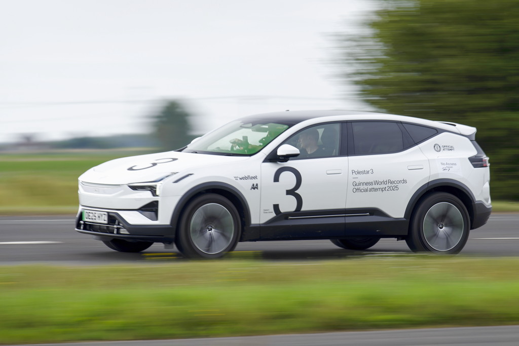 Un Polestar 3 établit un nouveau record Guinness d’autonomie