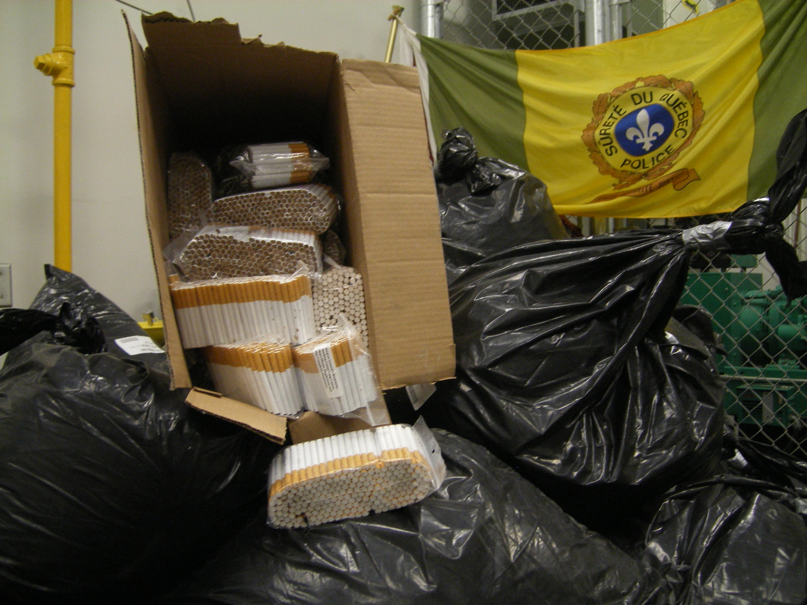 Image illustrant l'article: Cigarettes de contrebande saisies à Dundee