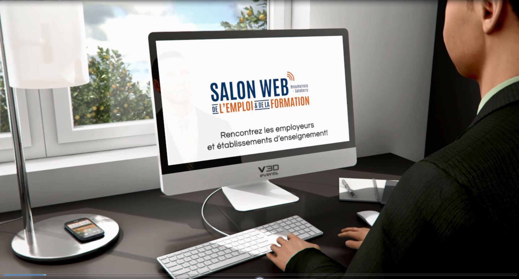 Image illustrant l'article: Le Salon Web de l’emploi reporté au printemps