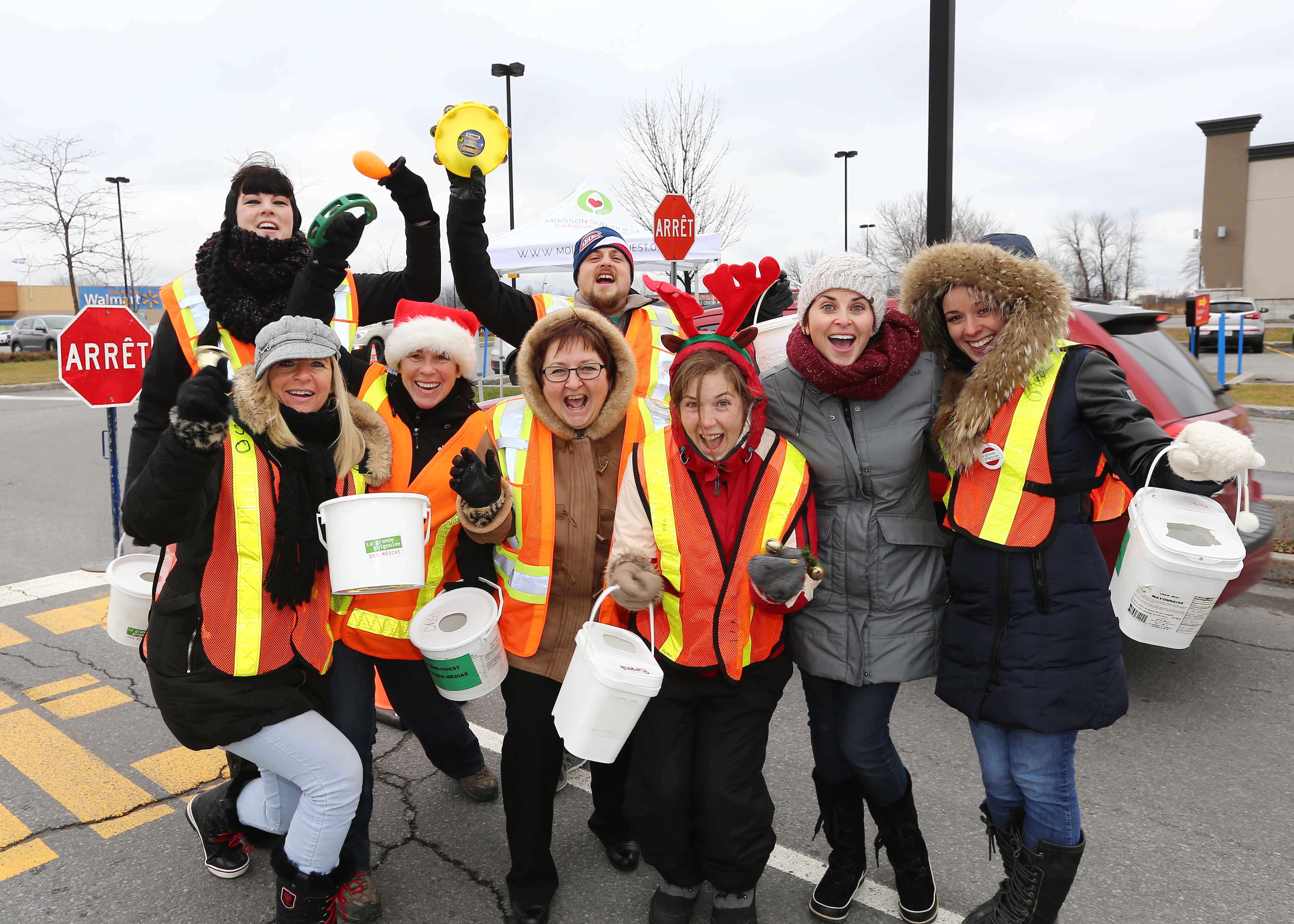 Guignolée des médias: la magie de donner