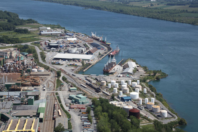 Tonnage record au port de Valleyfield
