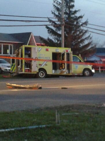 Grave accident impliquant une ambulance à Saint-Timothée